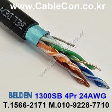 BELDEN 1300SB 010(Black) Cat5e F/UTP 벨덴 1M