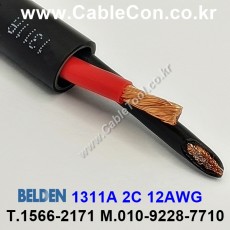 스피커케이블 2C(2가닥) 12AWG BELDEN 1311A 벨덴 1M