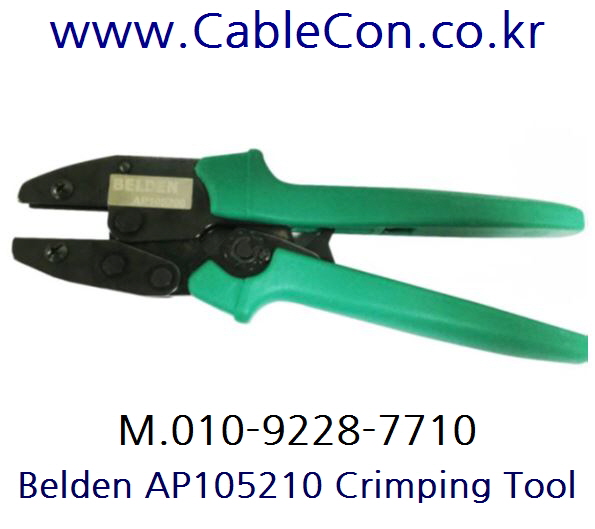 BELDEN 1505ABHD3 BNC 압착 툴 세트, BELDEN 1505A BNC Crimp Tool Set