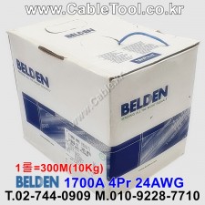 BELDEN 1700A 006(Blue) Cat5e U/UTP 벨덴 1롤 300M