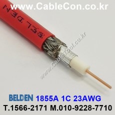 BELDEN 1855A 002(Red) Mini RG-59 벨덴 30M