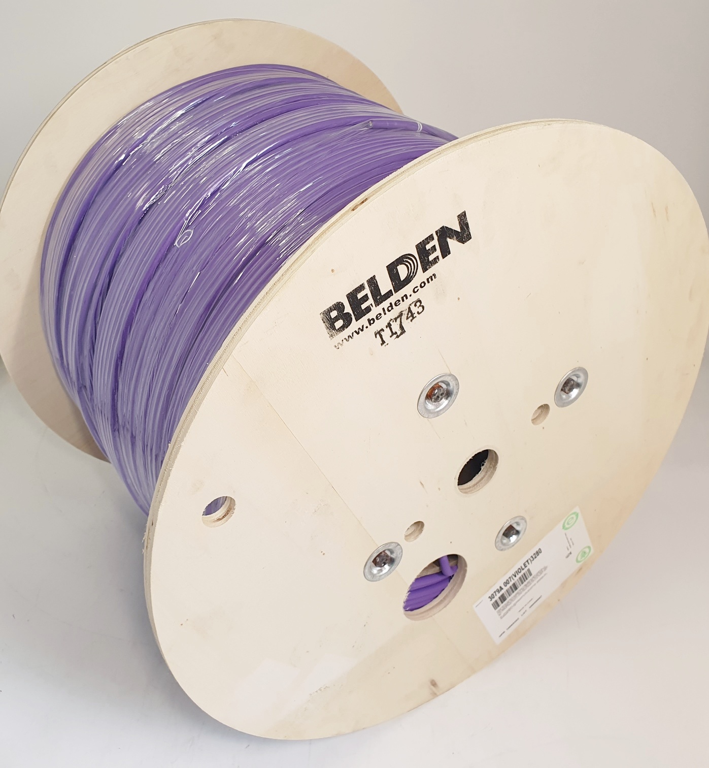 BELDEN 3079A 007(Violet) 1Pair 22AWG 벨덴 1,000M