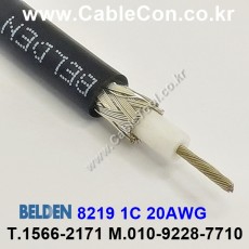 BELDEN 8219 010(Black) RG-58A/U 벨덴 1M