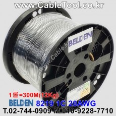 BELDEN 8219 010(Black) RG-58A/U 벨덴 300M