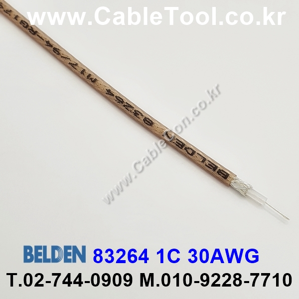 BELDEN 83264 001(Brown) 1M, 벨덴 M17/94-RG179