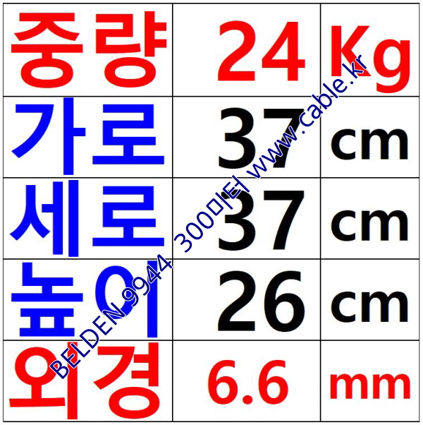 BELDEN 9944 (300미터) 벨덴