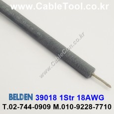 BELDEN 39018 1Str 18AWG (300미터) 벨덴케이블