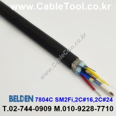BELDEN 7804C (300미터) 벨덴케이블SM2Fi, 2C #16, 2C #24